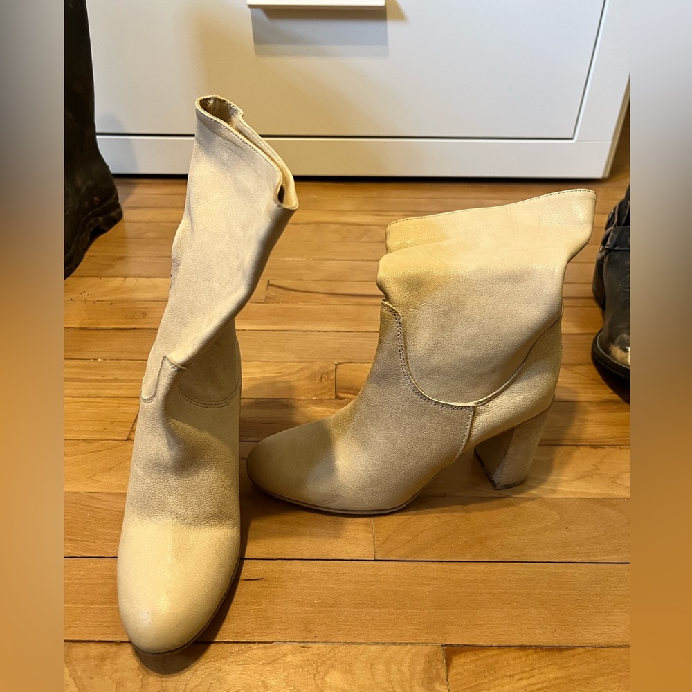Free People Ivory Boots